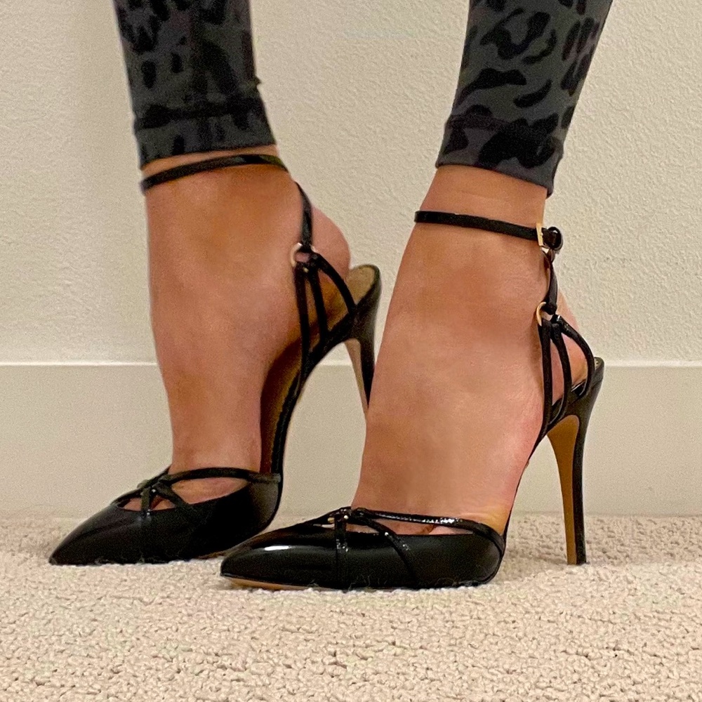 CHARLOTTE OLYMPIA Minx Strappy Heels